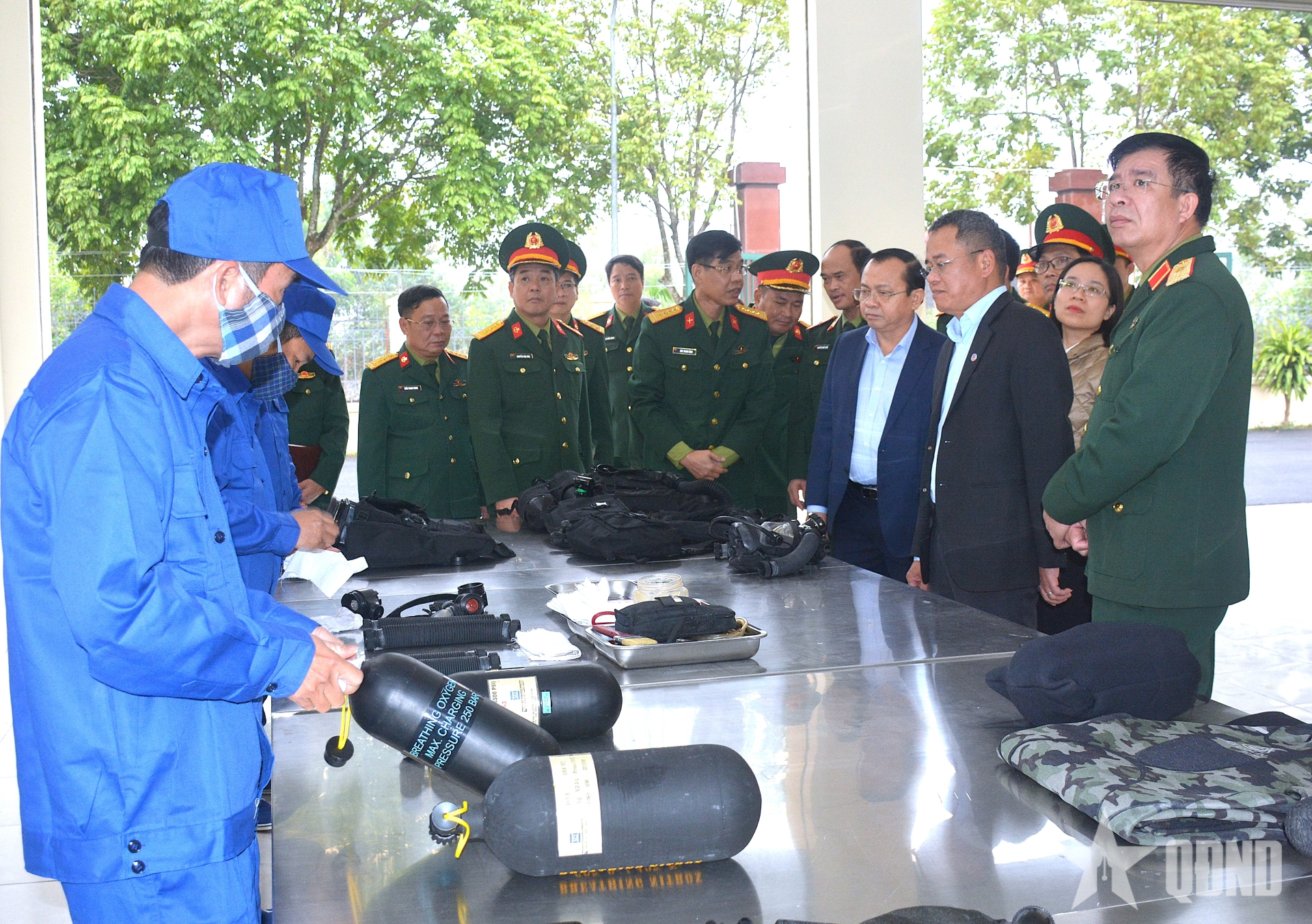 Bộ Tài chính khảo sát công tác dự trữ quốc gia tại một số đơn vị thuộc Bộ Quốc phòng